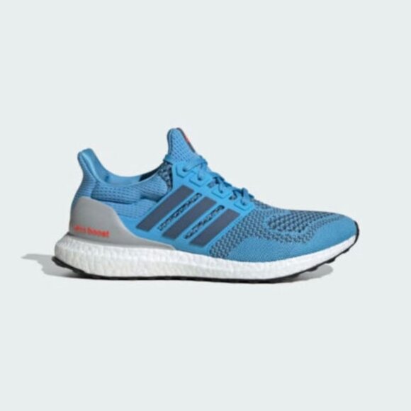 Adidas UltraBoost 1.0 Low Mens Sportswear Shoes Blue ID5878 NEW Sz 9.5 - Picture 2 of 9